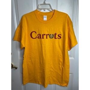 Carrots Anwar Short Sleeved Shirt Yellow Size Large NWOT